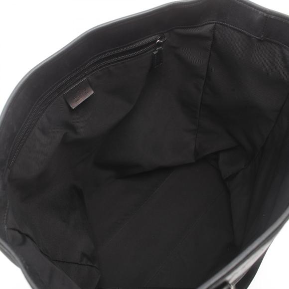 Gucci Gucci Leather Nylon Canvas Tote Bag 92563 Canvas Tote Bag 92563 - Picture 3 of 10